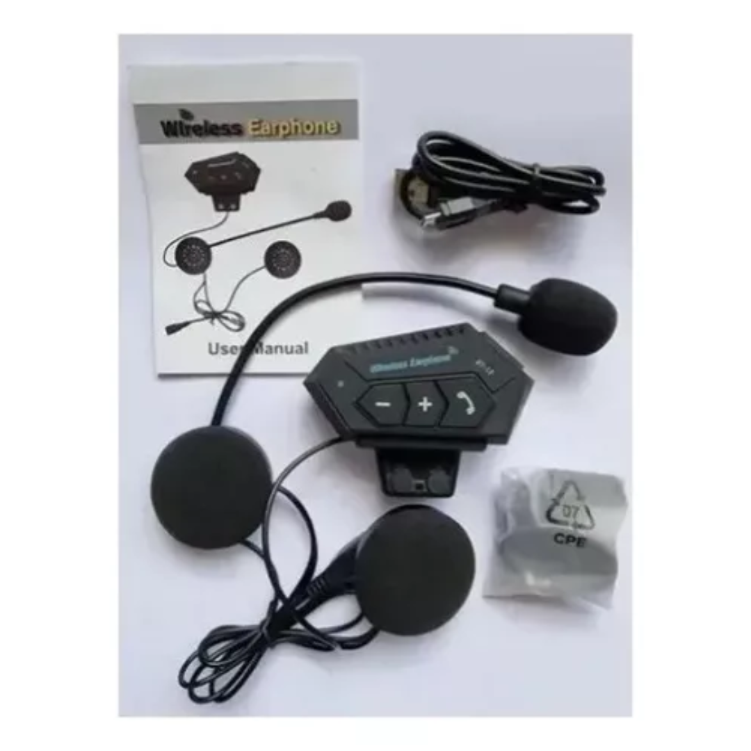 Miniatura 2 de Intercomunicador Auriculares Casco Bluet